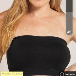 Shapermint strapless bra. XL, Black